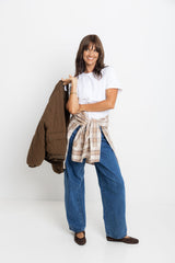 Finn Bomber Jacket - Deep Olive Choc - The Self Styler