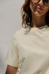 Baylee Basic Tee - Yellow - The Self Styler