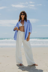 Bentley Relaxed-Fit Shirt - Blue Stripe - The Self Styler