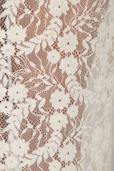 Chloe Lace Skirt - Cream - The Self Styler