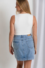 Vera Tank Top - White - The Self Styler