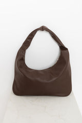 Carter Shoulder Bag - Chocolate Brown - The Self Styler