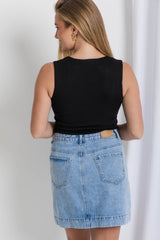 Vera Tank Top - Black - The Self Styler