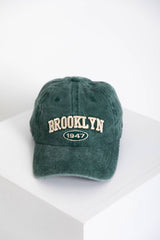 Brooklyn Cap - Green Wash - The Self Styler