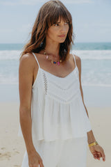 Avery Lace Cami - Ivory - The Self Styler