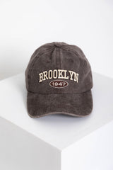 Brooklyn Cap - Choc Wash - The Self Styler
