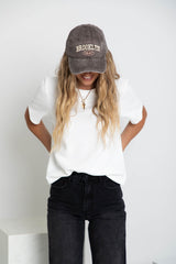 Brooklyn Cap - Choc Wash - The Self Styler