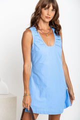 Tia Dress - Blue - The Self Styler