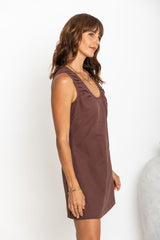 Tia Dress - Chocolate - The Self Styler