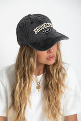 Brooklyn Cap - Black Wash - The Self Styler