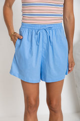 Tilly Shorts - Blue - The Self Styler