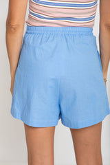 Tilly Shorts - Blue - The Self Styler