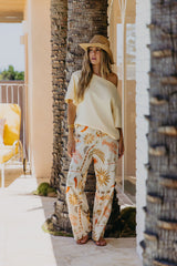 Maci Pants - Palmira Print - The Self Styler