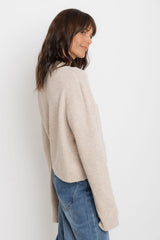 Hazel Knit Cardi - Oatmeal - The Self Styler