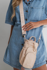 Noah Water Bottle Bag - Soft Pink Blush - Suni and Sol - The Self Styler