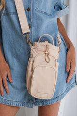 Noah Water Bottle Bag - Soft Pink Blush - Suni and Sol - The Self Styler