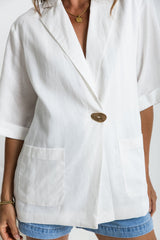 Ayla Top - White - The Self Styler