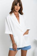 Ayla Top - White - The Self Styler