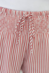 Remi Shorts - Pink and White Stripe - The Self Styler