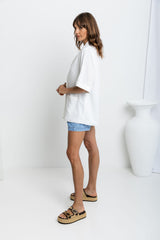 Ayla Top - White - The Self Styler