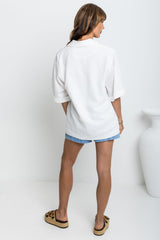 Ayla Top - White - The Self Styler