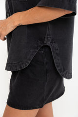 Tallon Denim Shirt - Black Wash - The Self Styler Exclusive - The Self Styler