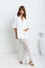 Ayla Top - White - The Self Styler