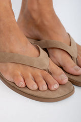 Sacha Thongs - Taupe Micro - The Self Styler