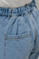 Byron Denim Shorts - Mid Wash - The Self Styler