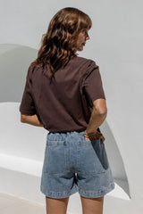 James Denim Shorts - Vintage Wash - The Self Styler