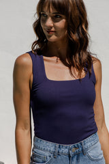Vera Tank Top - Navy - The Self Styler