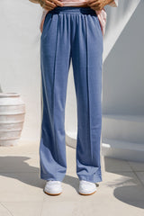 Hendrix Stripe Pant - Blue - The Self Styler