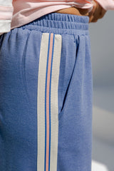 Hendrix Stripe Pant - Blue - The Self Styler