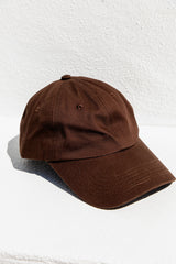 Christina Baseball Cap - Chocolate - The Self Styler