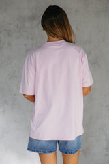 Myles Relaxed-Fit Tee - Pink - The Self Styler