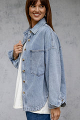 Banksy Relaxed-Fit Denim Jacket - Vintage Wash - The Self Styler - The Self Styler