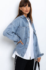 Banksy Relaxed-Fit Denim Jacket - Vintage Wash - The Self Styler - The Self Styler