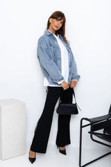 Banksy Relaxed-Fit Denim Jacket - Vintage Wash - The Self Styler - The Self Styler