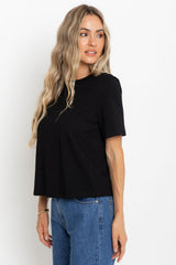 Baylee Basic Tee - Black - The Self Styler