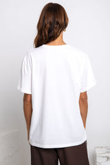 Trinity Relaxed-Fit Graphic Tee - Mermaid Print - The Self Styler