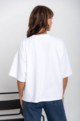 Koah Boxy-Fit Tee - White - The Self Styler