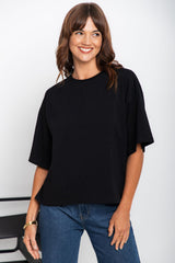 Koah Boxy-Fit Tee - Black - The Self Styler