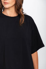 Koah Boxy-Fit Tee - Black - The Self Styler