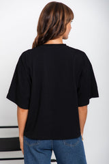 Koah Boxy-Fit Tee - Black - The Self Styler
