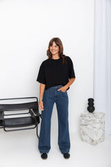 Koah Boxy-Fit Tee - Black - The Self Styler