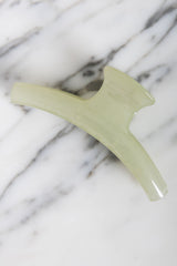 Sara Claw Hair Clip - Sage Green - The Self Styler