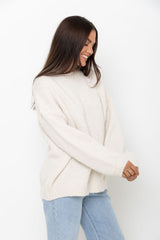 Benji Knit Jumper - Cream - The Self Styler