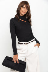 Gigi Skinny Belt - Dark Brown/Gold - The Self Styler