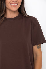 Anika Lace Maxi Dress - Chocolate - The Self Styler