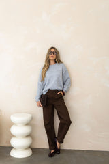 Mara Knit Jumper - Grey